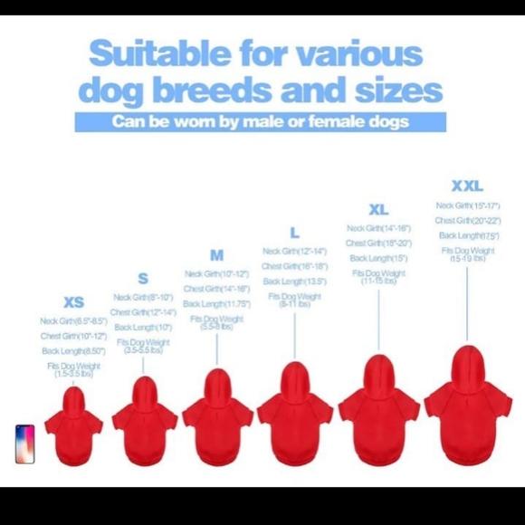 Small Dog Or Large Cat Philadelphia Phillies Red Hoodie Baseball Size XL - Picture 5 of 5